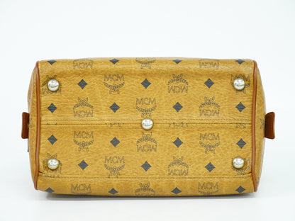 Mcm Brown Canvas Visetos