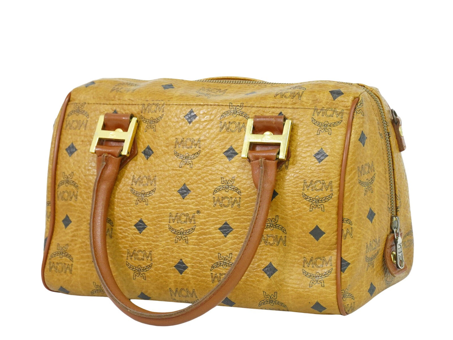 Mcm Brown Canvas Visetos