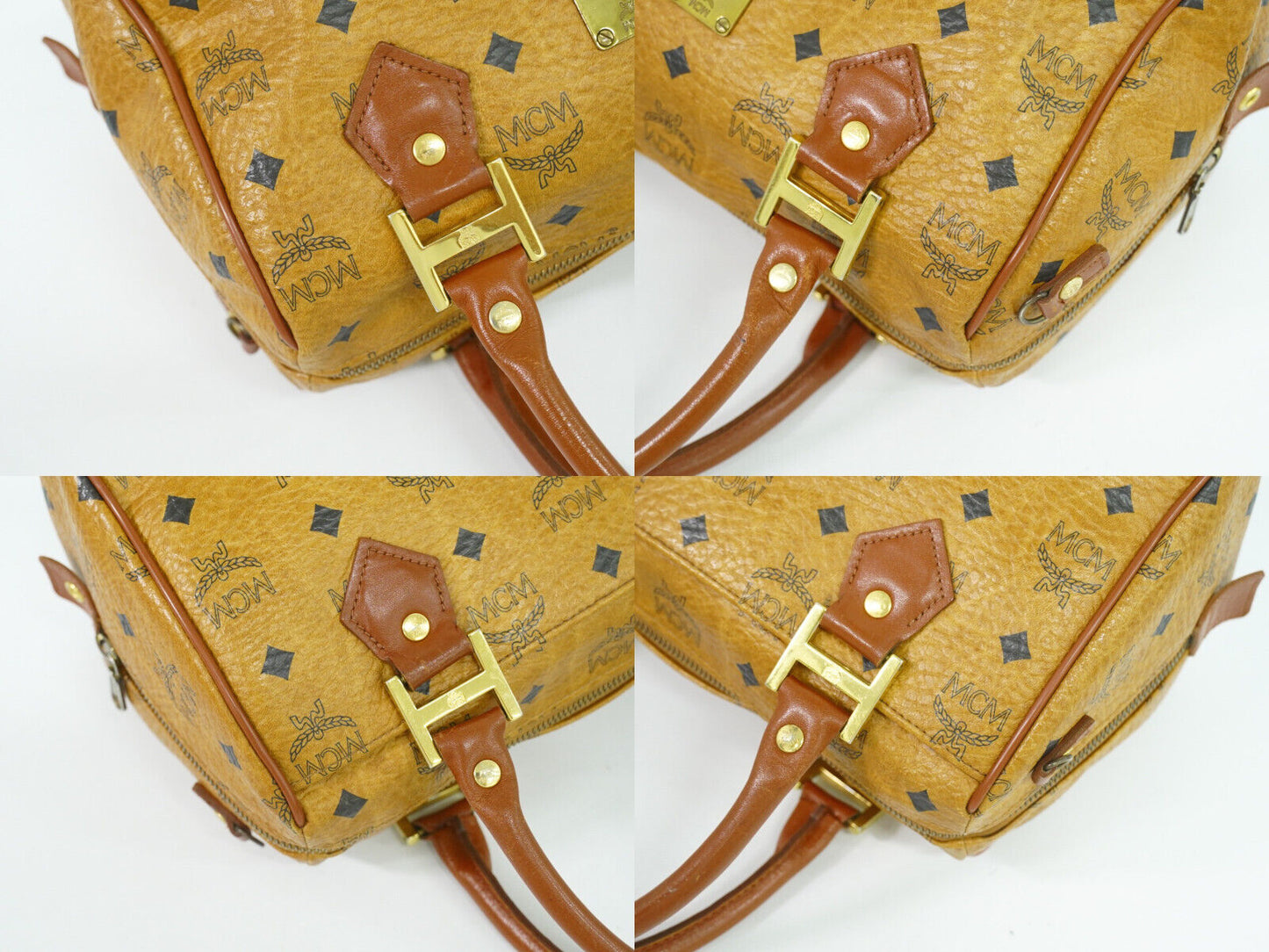 Mcm Brown Canvas Visetos