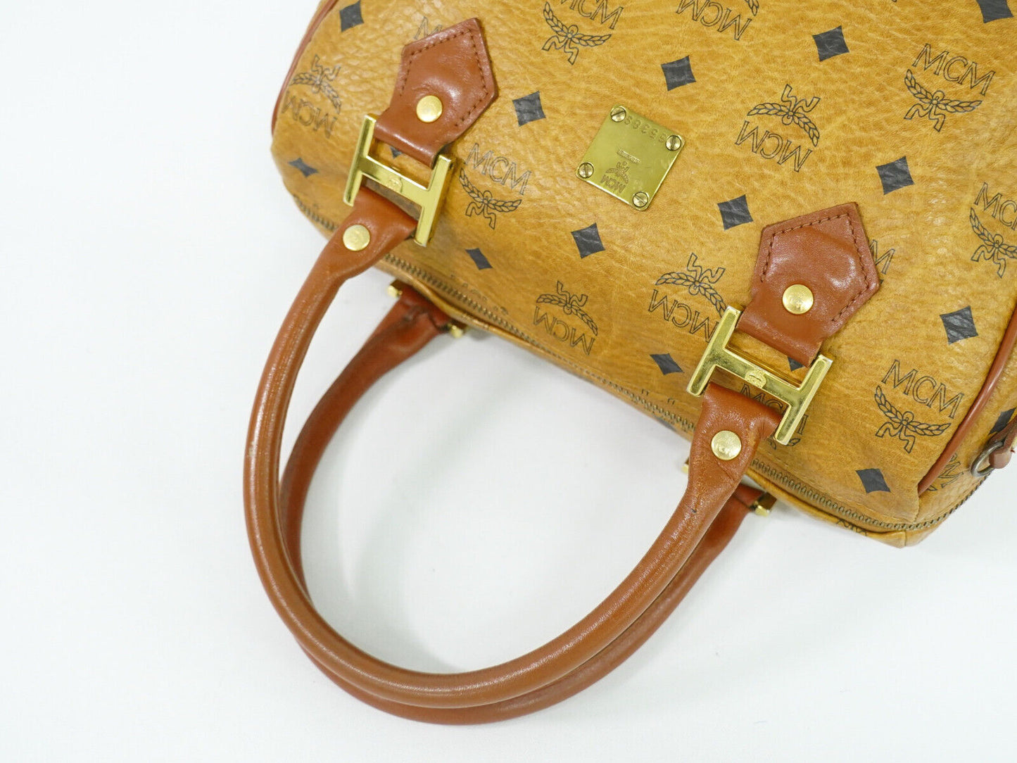 Mcm Brown Canvas Visetos