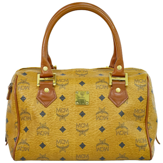 Mcm Brown Canvas Visetos