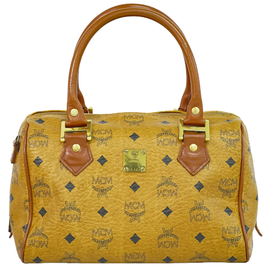 Mcm Brown Canvas Visetos