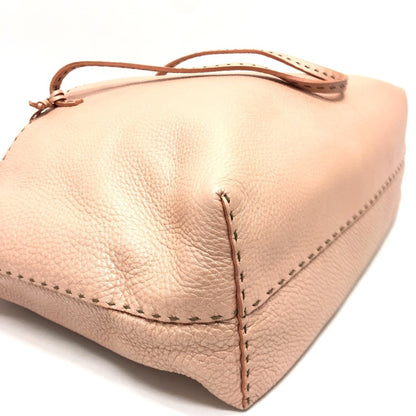 Fendi Brown Leather Selleria