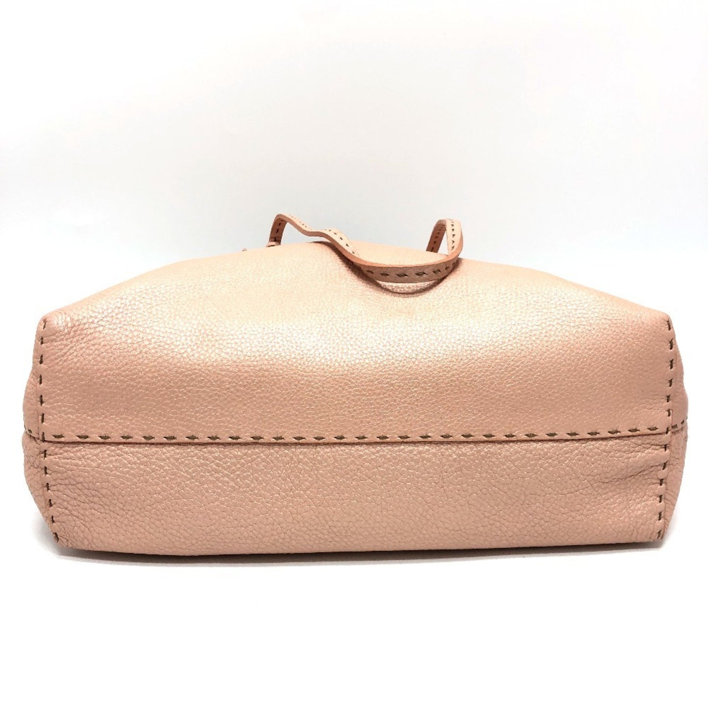 Fendi Brown Leather Selleria