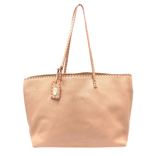 Fendi Brown Leather Selleria