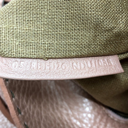 Fendi Brown Leather Selleria