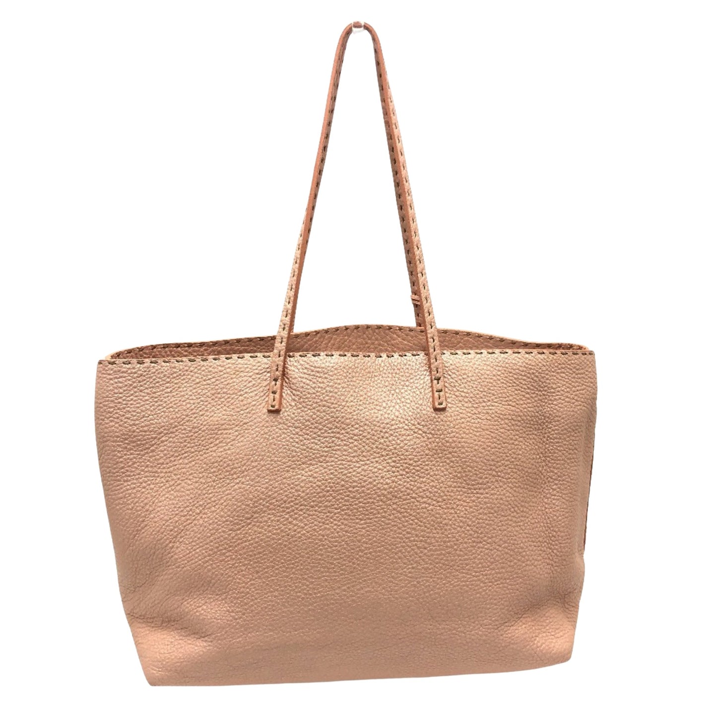 Fendi Brown Leather Selleria