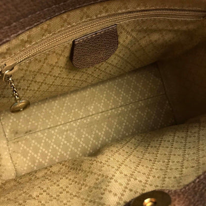 Gucci Brown Suede Bamboo
