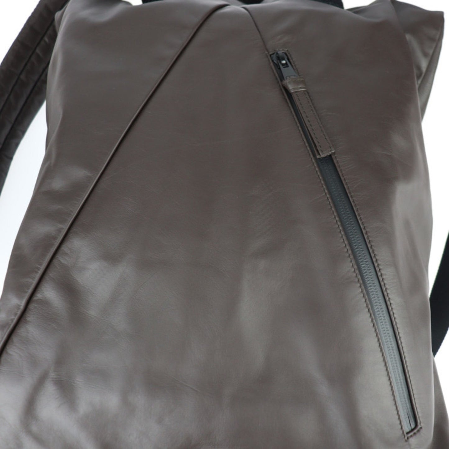 Bottega Veneta Brown Leather Backpack