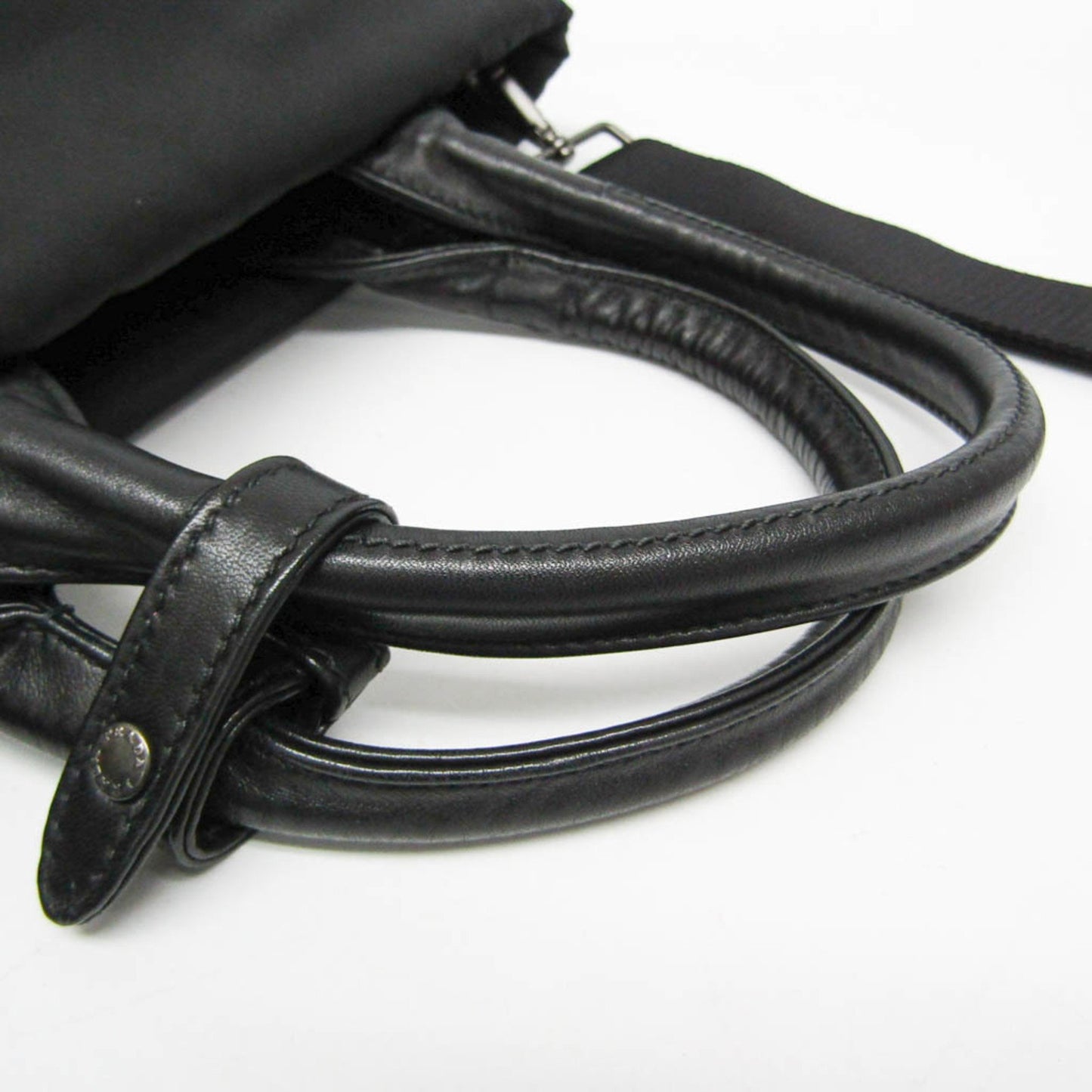 Prada Gray Synthetic Tessuto