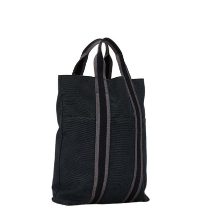 Hermès Black Canvas Fourre Tout