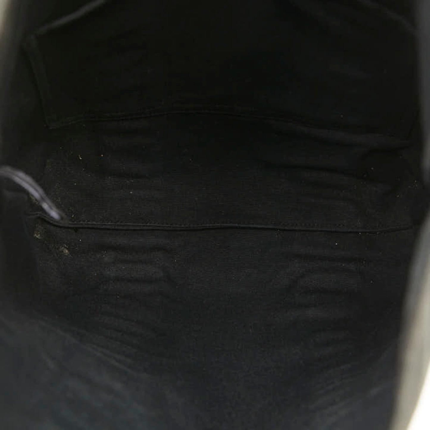 Hermès Black Canvas Fourre Tout