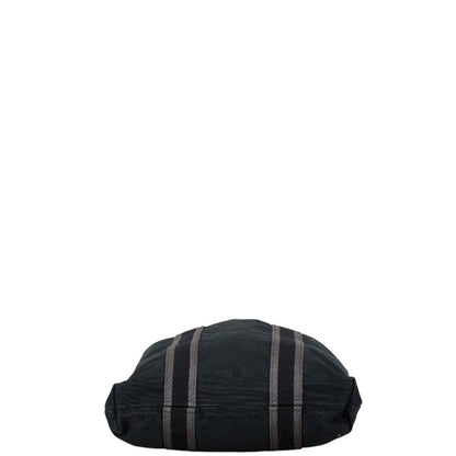 Hermès Black Canvas Fourre Tout