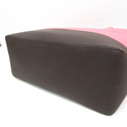 Bally Pink Canvas Tote
