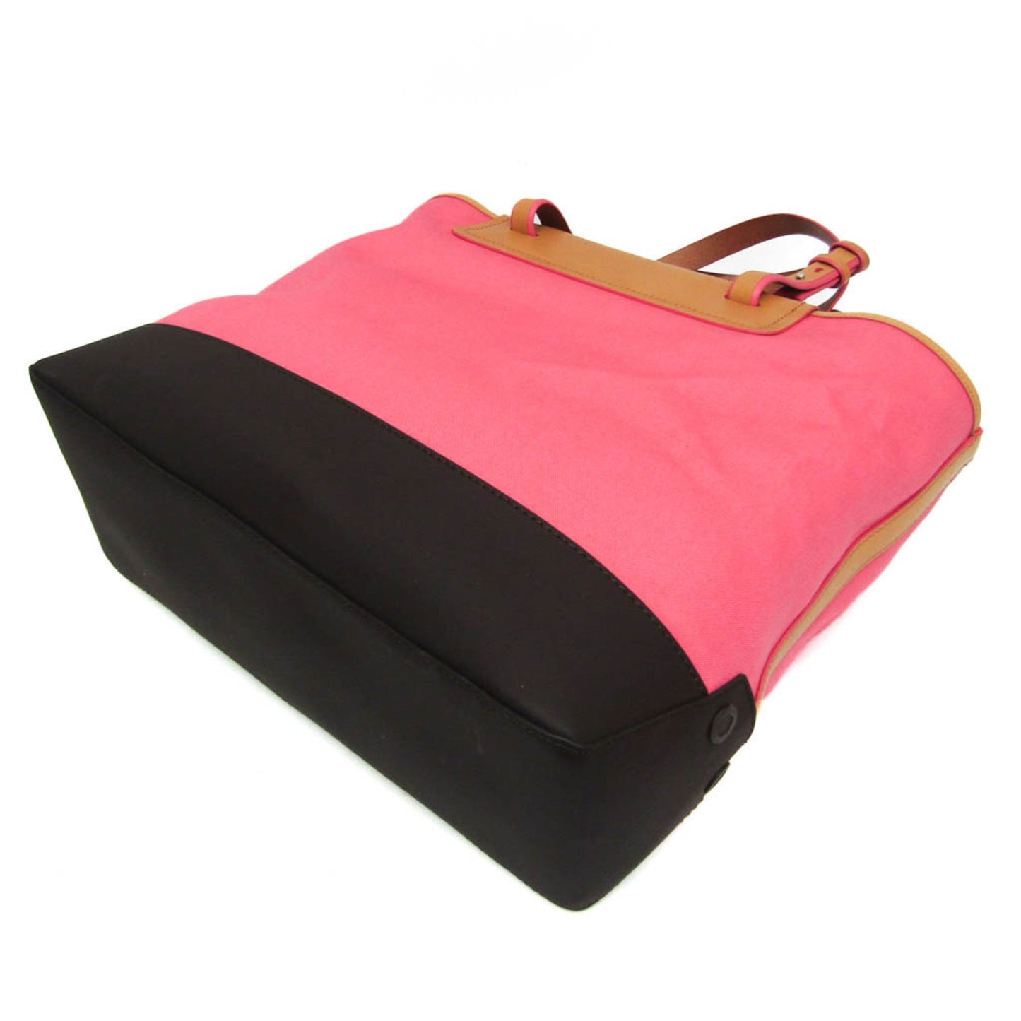 Bally Pink Canvas Tote