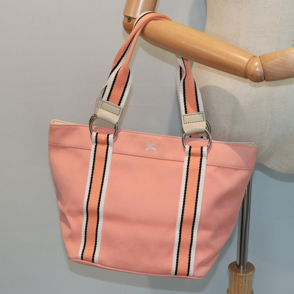 Burberry Pink Canvas Blue Label
