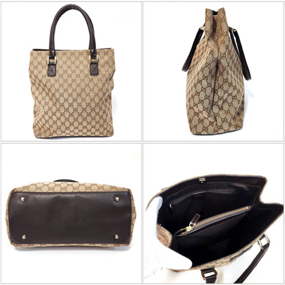 Gucci Brown Canvas Gg Canvas