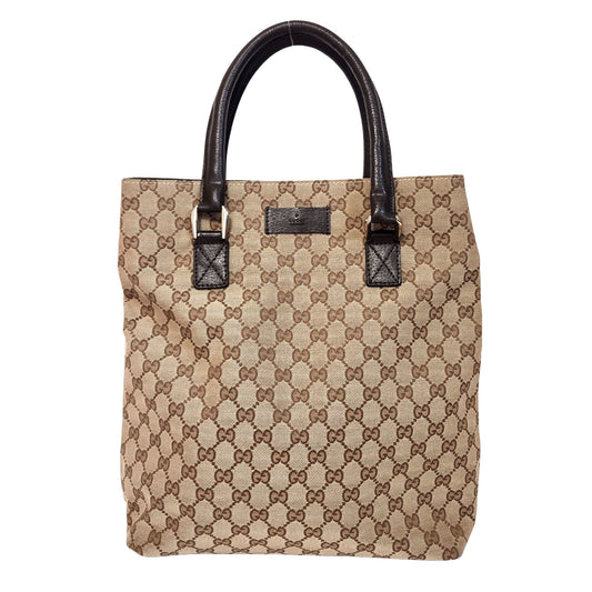 Gucci Brown Canvas Gg Canvas