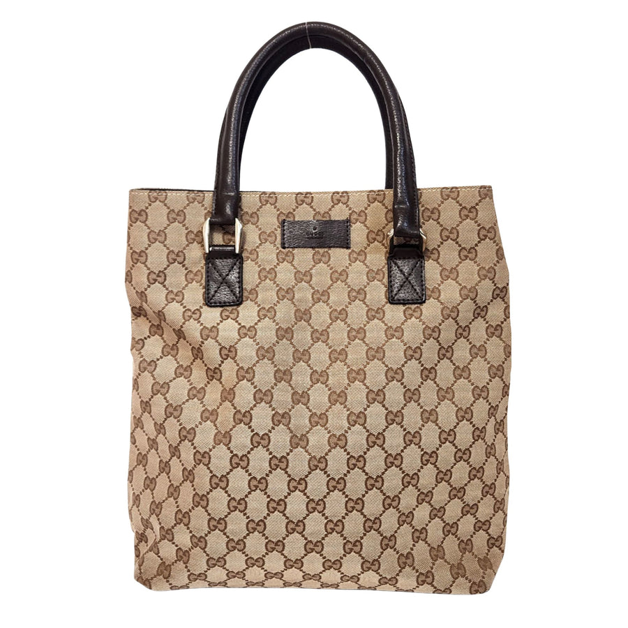 Gucci Brown Canvas Gg Canvas