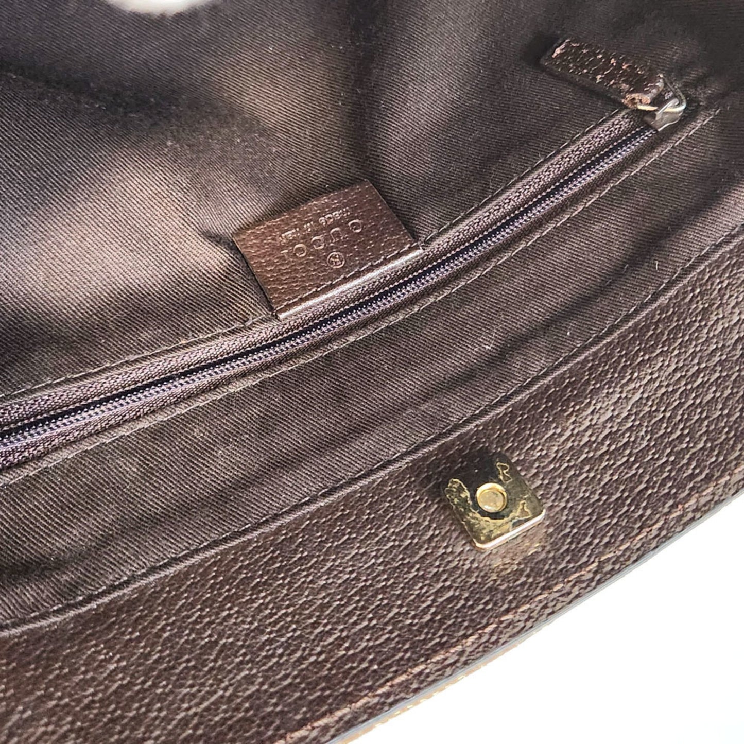 Gucci Brown Canvas Gg Canvas