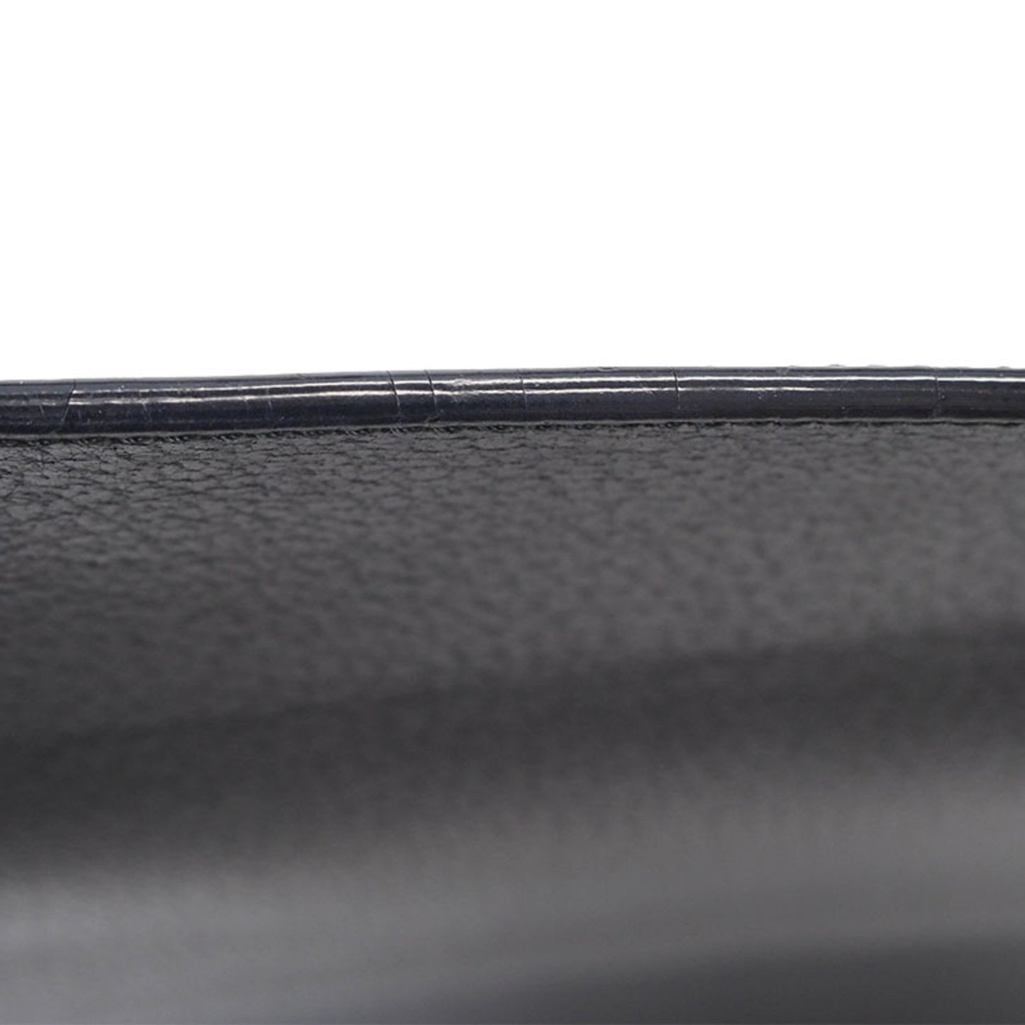 Gucci Black Leather Bamboo