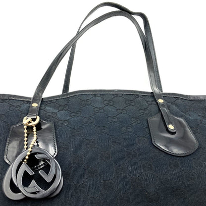 Gucci Black Canvas Jackie