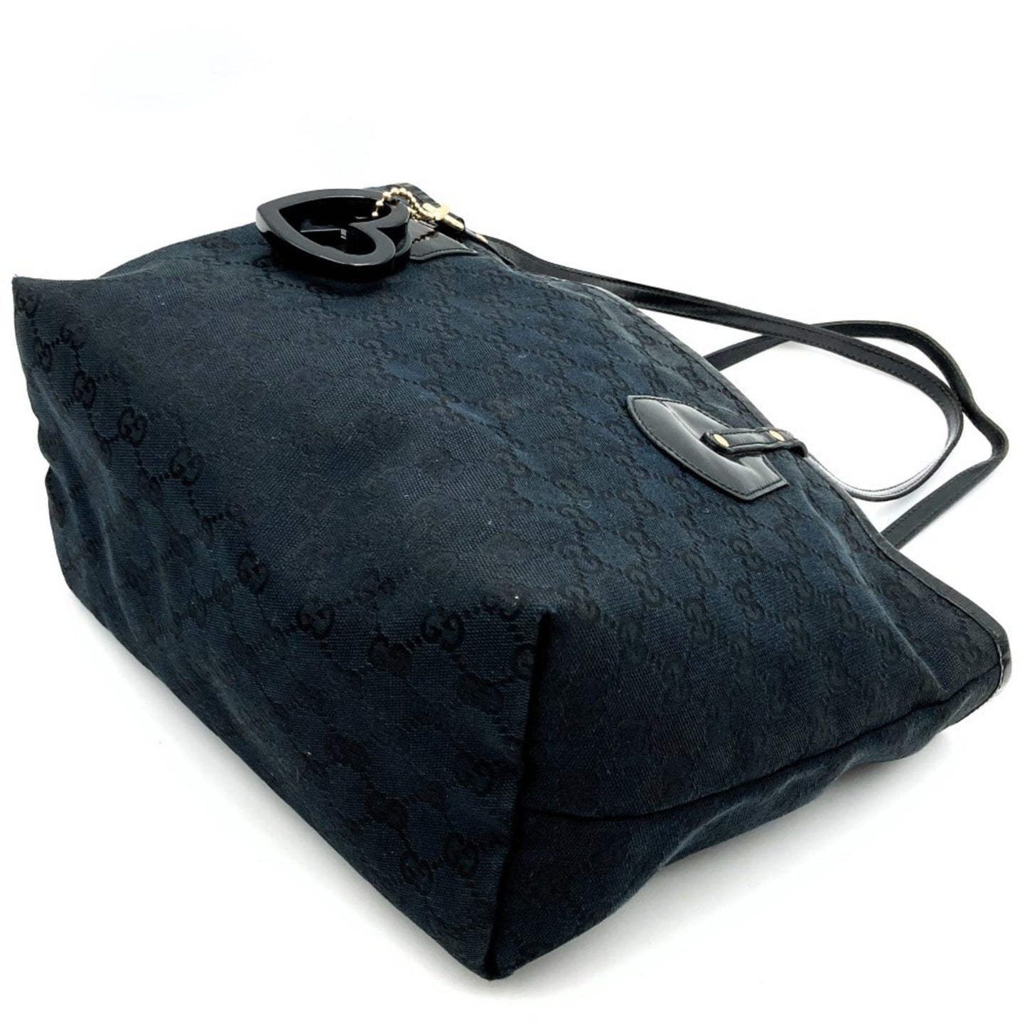 Gucci Black Canvas Jackie