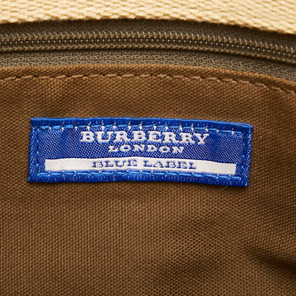 Burberry Brown Canvas Blue Label