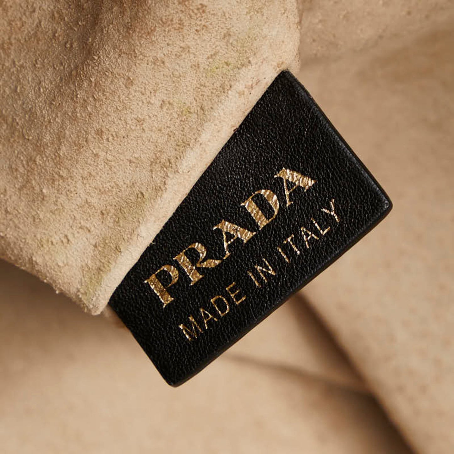 Prada Black Leather Vitello