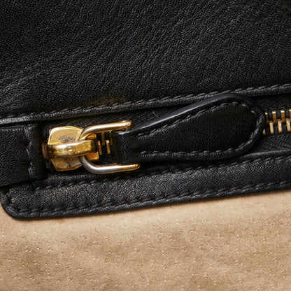 Prada Black Leather Vitello