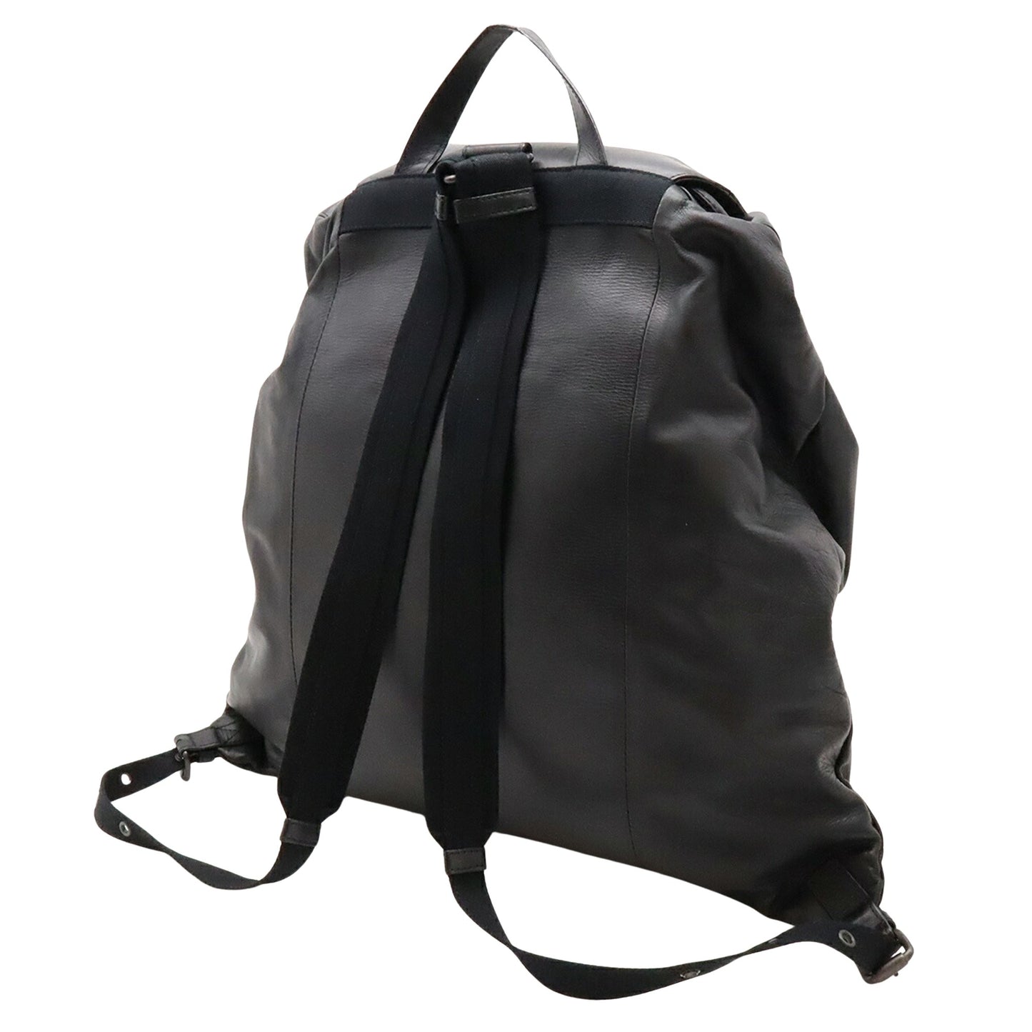 Bottega Veneta Black Pony-style Calfskin Intrecciato