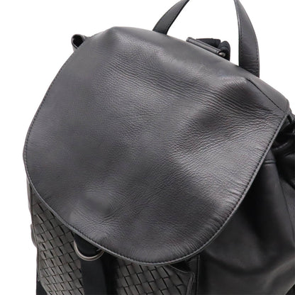Bottega Veneta Black Pony-style Calfskin Intrecciato