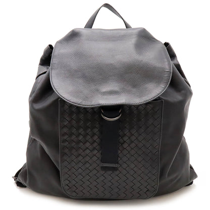Bottega Veneta Black Pony-style Calfskin Intrecciato
