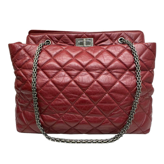 Chanel Red Leather Matelassé
