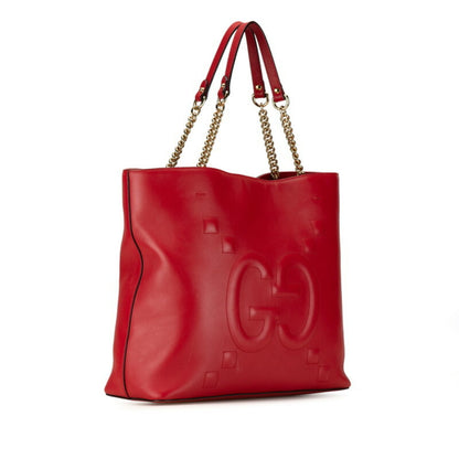 Gucci Red Leather Jackie