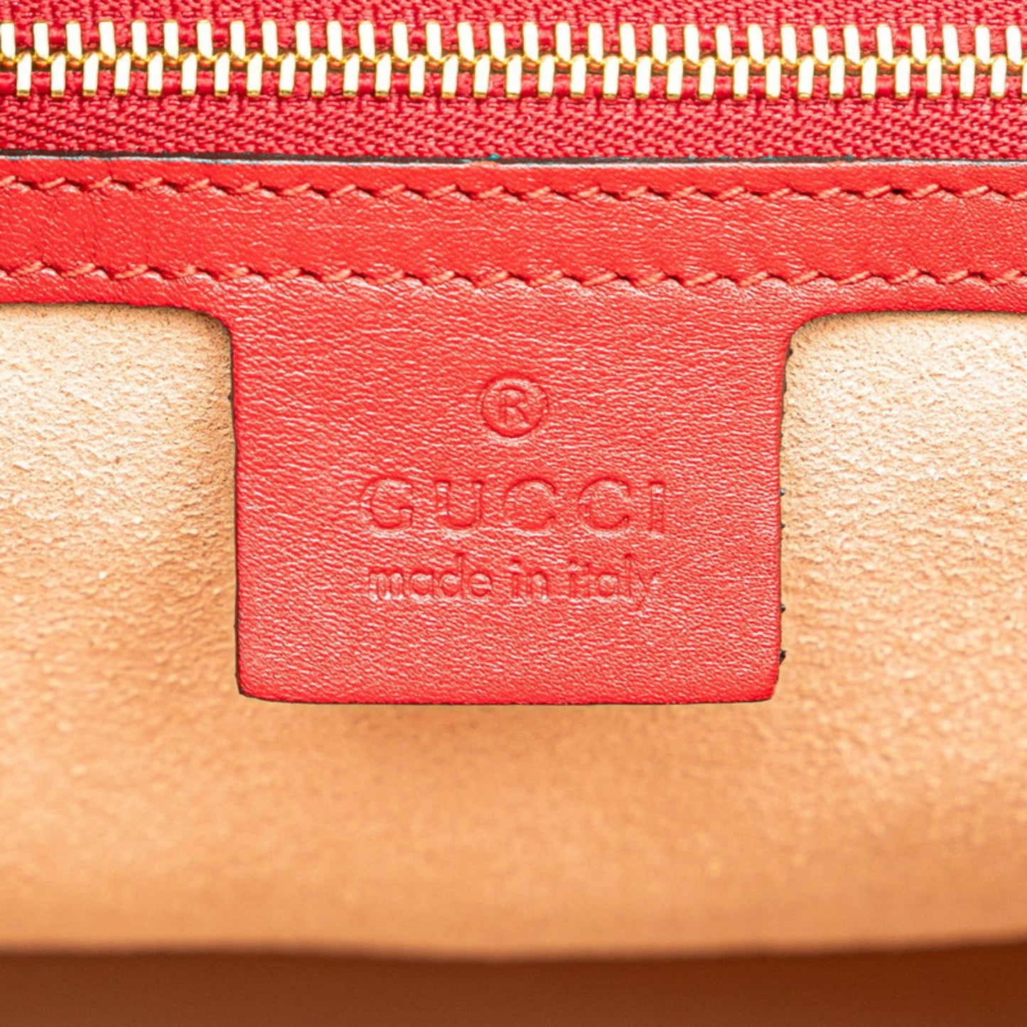 Gucci Red Leather Jackie