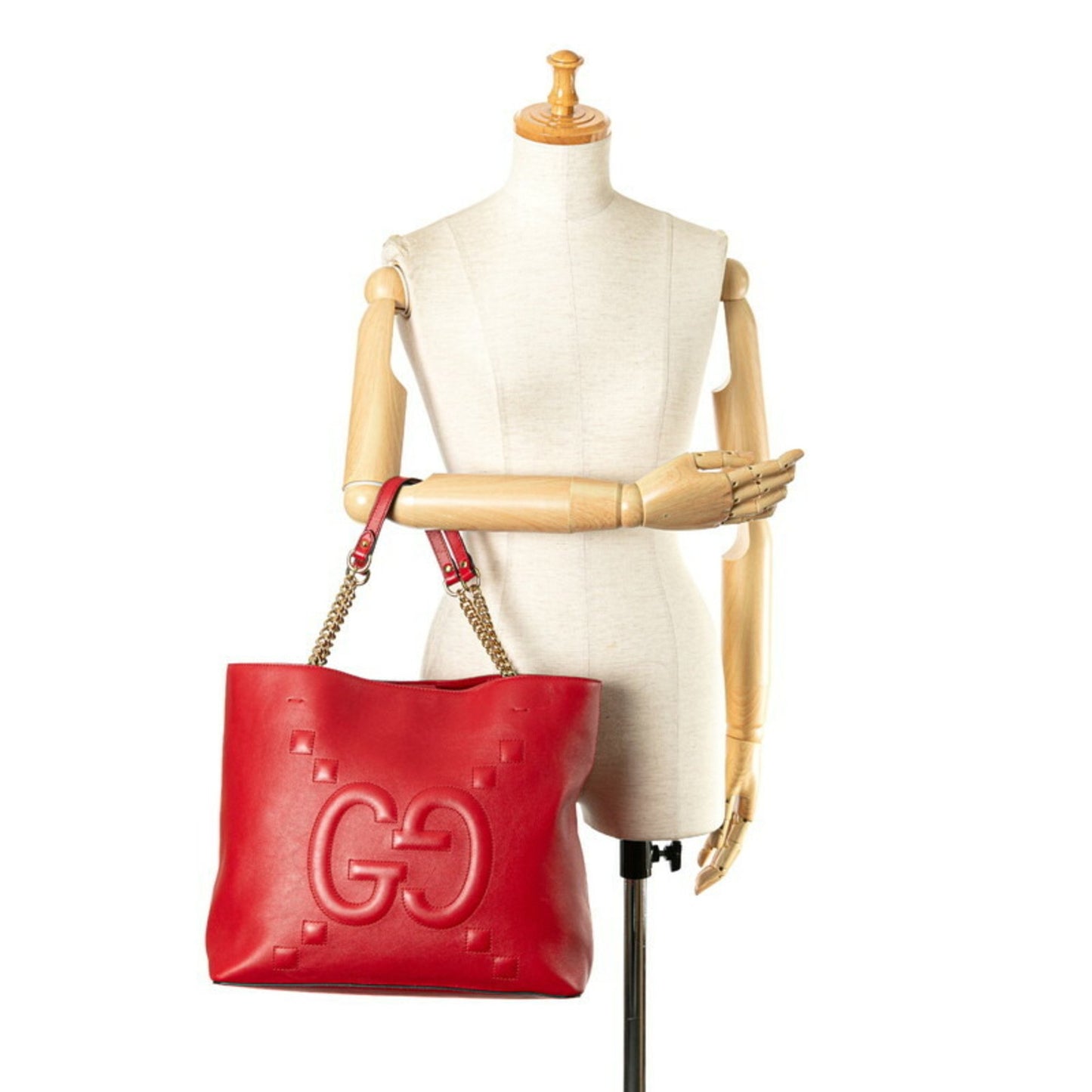 Gucci Red Leather Jackie