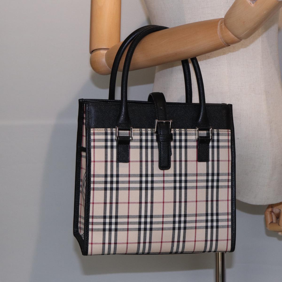Burberry Brown Canvas Nova Check