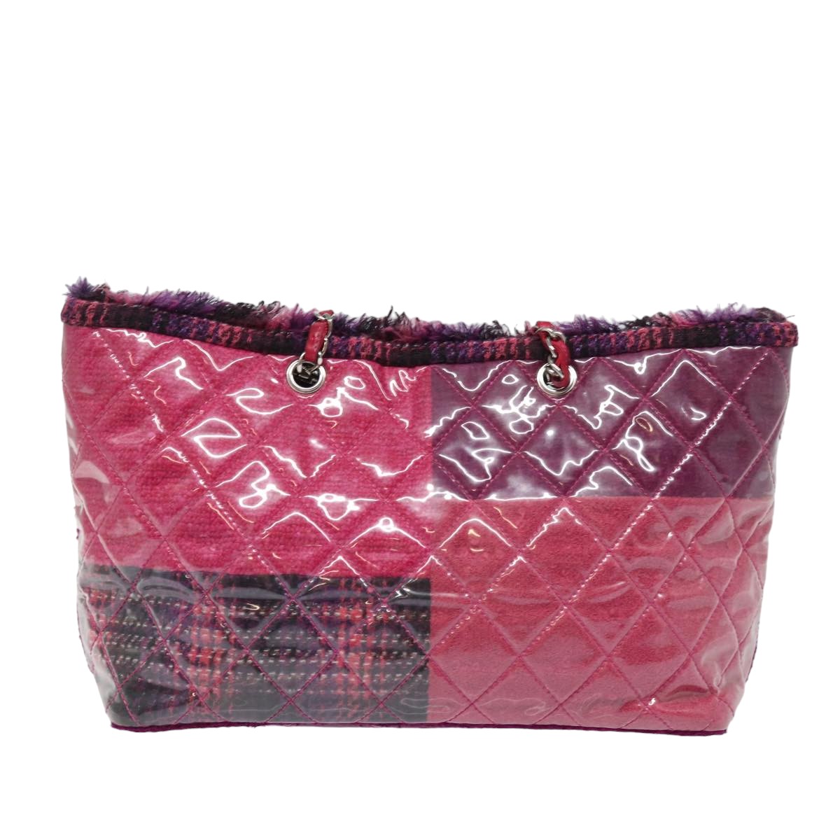 Chanel Pink Vinyl Matelassé