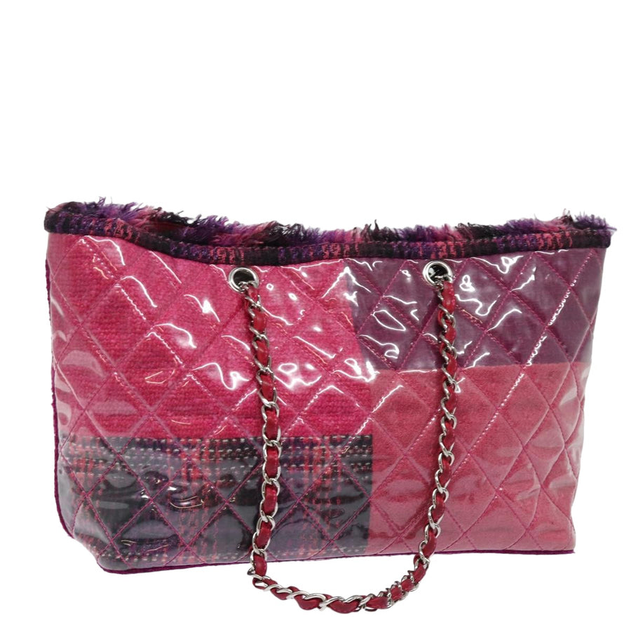 Chanel Pink Vinyl Matelassé