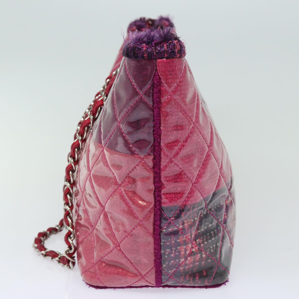 Chanel Pink Vinyl Matelassé