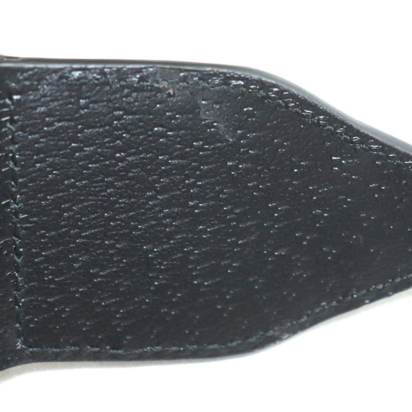 Gucci Black Leather Bamboo