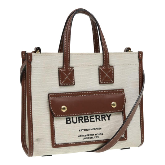 Burberry Brown Canvas Horseferry