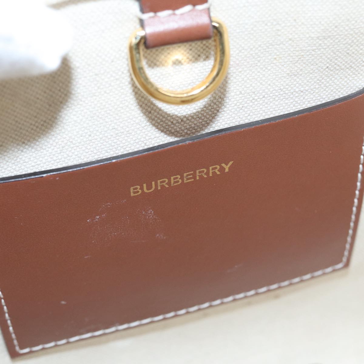Burberry Brown Canvas Horseferry
