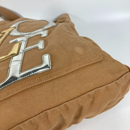 Louis Vuitton Brown Canvas Love Tote