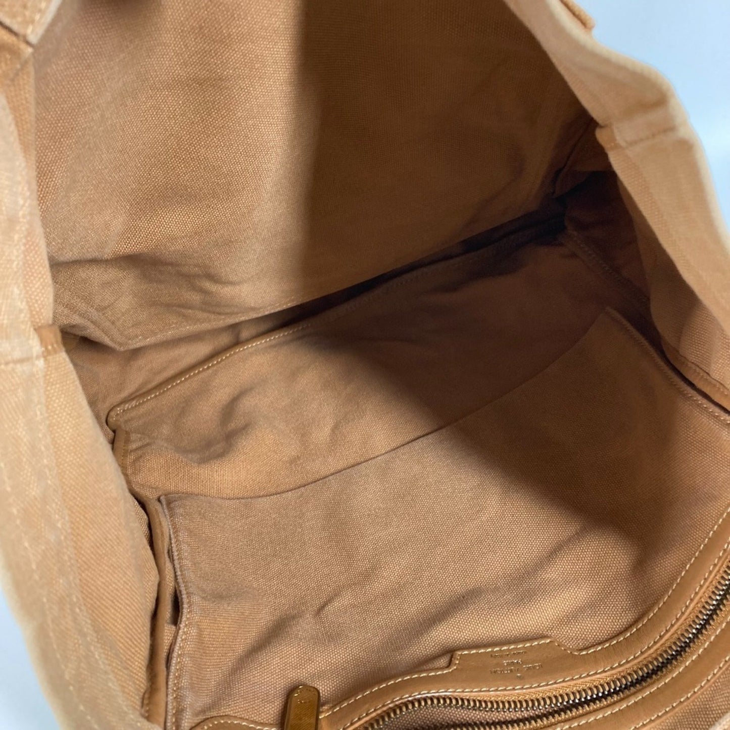 Louis Vuitton Brown Canvas Love Tote
