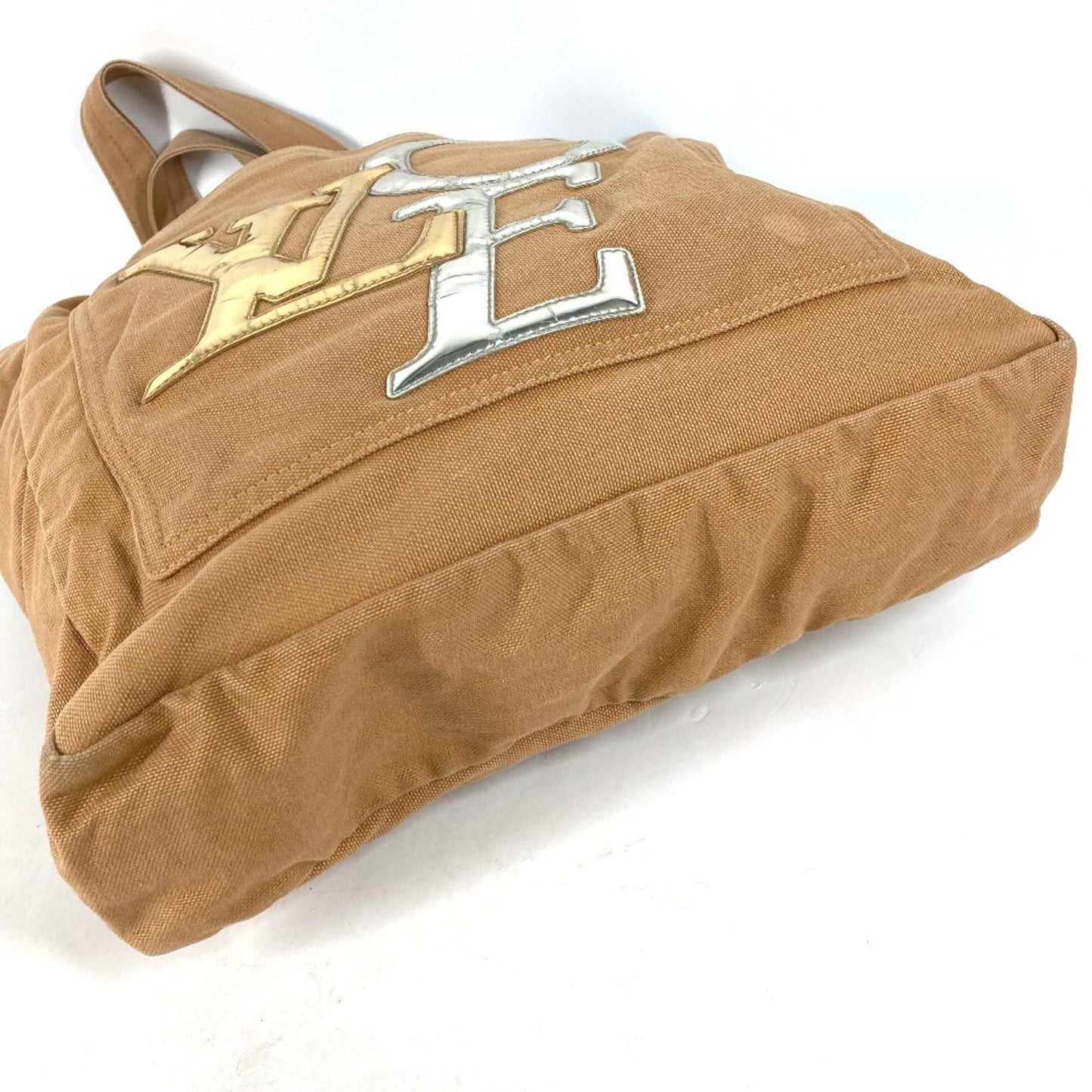 Louis Vuitton Brown Canvas Love Tote