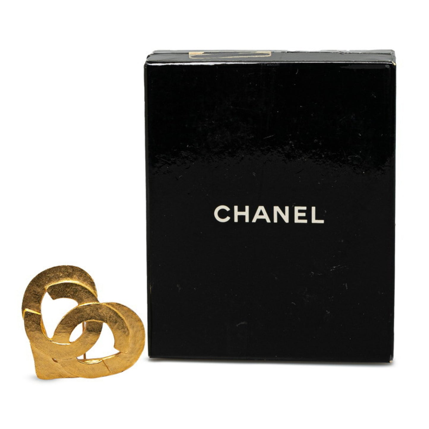 Chanel Gold Gold Plated Coco Mark