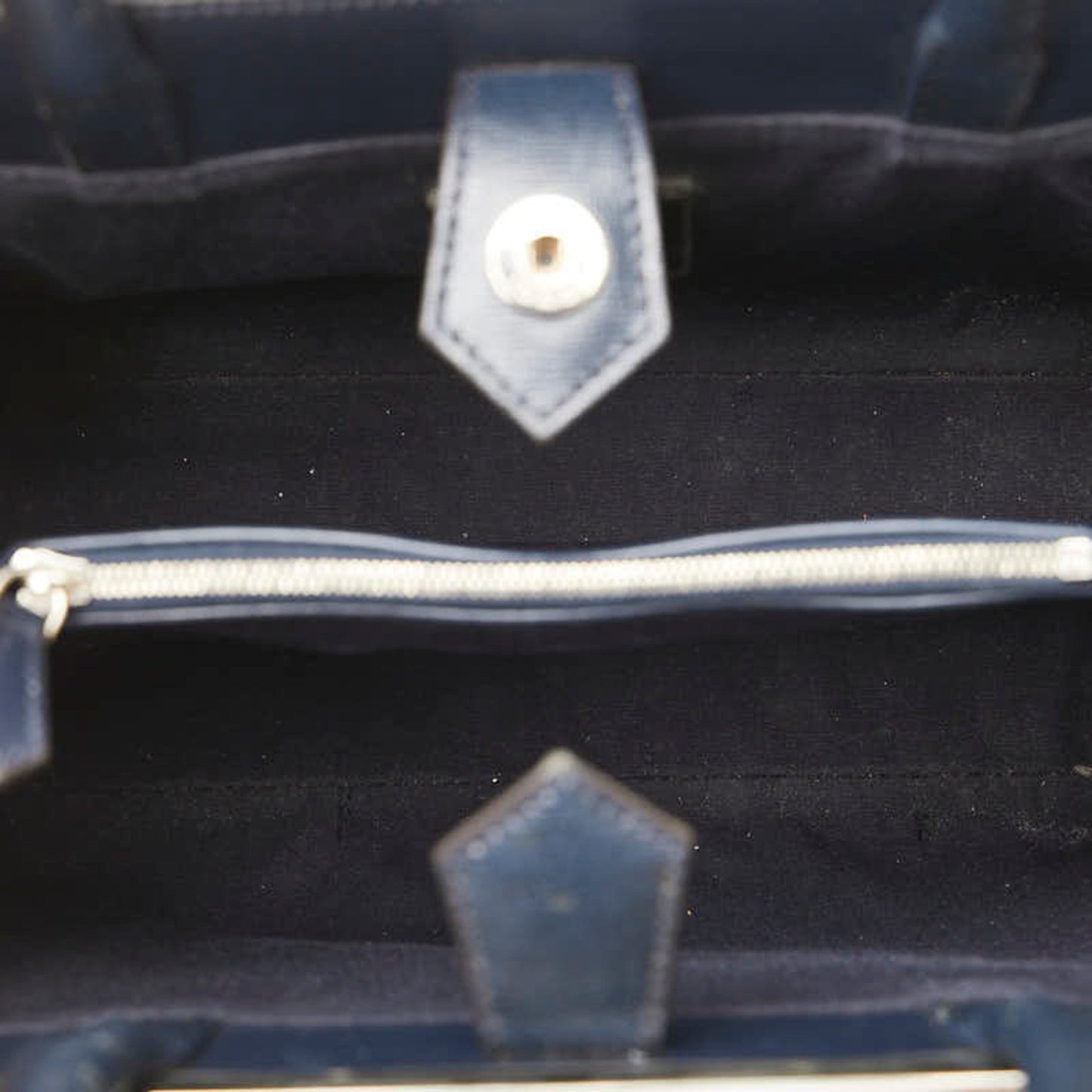 Fendi Blue Leather 2jours