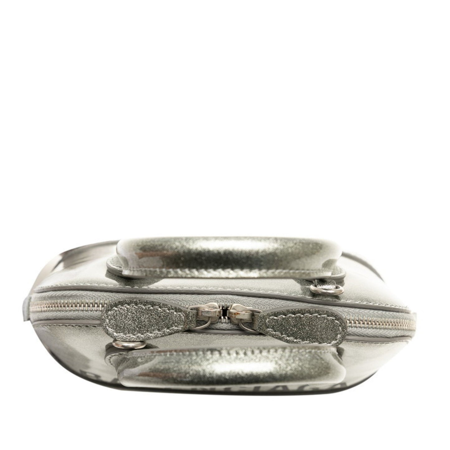 Balenciaga Silver Leather Ville